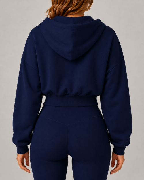 Momentum Cropped Hoodie
