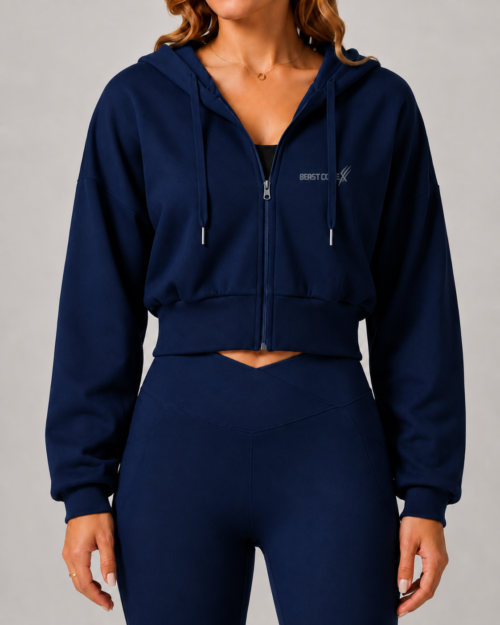 Momentum Cropped Hoodie